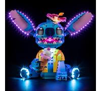 YEABRICKS Version améliorée LED Lumière pour Lego-43249 Disney Stitch Modèle de Blocs de Construction (Ensemble Lego Non Inclus)