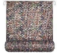 Yeacool - Filet de chasse à camouflage militaire - Filet de protection pour pare-soleil - Léger et imperméable - Idéal pour la couverture de voiture, la décoration de fête, la chambre à coucher, Camo Bionic Leaves, 6.5ftx10ft