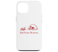 Yeah I'm Fine, No Worries, Nowning Skull, Everything's Fine Coque pour iPhone 13