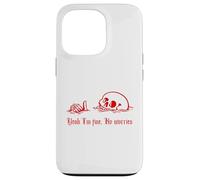 Yeah I'm Fine, No Worries, Nowning Skull, Everything's Fine Coque pour iPhone 13 Pro
