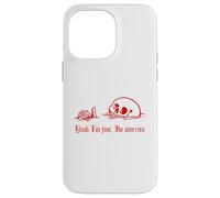 Yeah I'm Fine, No Worries, Nowning Skull, Everything's Fine Coque pour iPhone 14 Pro Max