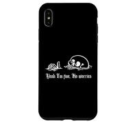 Yeah I'm Fine, No Worries, Nowning Skull, Everything's Fine Coque pour iPhone XS Max