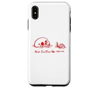 Yeah I'm Fine, No Worries, Nowning Skull, Everything's Fine Coque pour iPhone XS Max