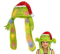 YeahBoom Chapeau de lapin articulé, bonnet de lapin, oreilles de lapin en peluche, bonnet de lapin avec oreilles mobiles, chapeau amusant pour adultes et enfants, pour fête de Noël, carnaval, cosplay