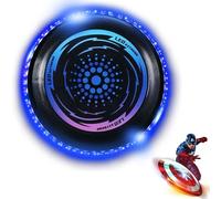 YeahBoom Disque frisbee lumineux Ultimate Frisbee LED, frisbee à LED, frisbee ultime, disque de vol avec 42 lumières LED, pour enfants et adultes, plage de pelouse en plein air