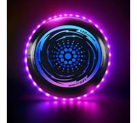 YeahBoom Disque frisbee lumineux Ultimate Frisbee LED, frisbee lumineux, disque de vol avec 42 lumières LED, pour enfants et adultes, plage de pelouse en plein air
