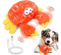 YeahBoom Jouet Chat Crabe Qui Bouge,Crabe Volant pour Chat,Jouets Interactifs,Flapping Chirping Cat Toy,Jouet en Peluche Simulant Le Gazouillis