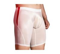 Yeahdor Boxer Homme Sexy Jockstrap Culotte Erotique Caleçon Transparent Bas de Bikini T-Back Lingerie sous-vêtements de Nuit Pantalon Court Sport Musculation Underwear