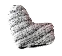 YEAHDOR Housse De Protection pour Putter De Golf Nouveau - Style en Ligne, Poils Epais, Couleur Bicolore, Housse Anti-Abrasion pour Putter Blanc Gris Taille Unique