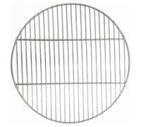 YEAHLEE Grille Barbecue Ronde en Acier Inoxydable pour Camping, Pique-Nique, Grille Barbecue Facile à Nettoyer (45cm)