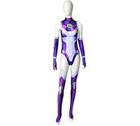 YEAJION Starfire Déguisement Costume Femme Cosplay Animation Teen Titans Raven Starfire Sexy Violet Uniformes Set pour Adulte Halloween Carnaval Noël Fête Anniversaire Cadeaux Hauteur 150-185 cm