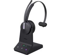 Yealink WH64 Mono UC Casque sans Fil Arceau Bureau/Centre d'appels Micro-USB Bluetooth Noir