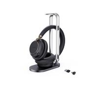 Yealink BH 76 Plus Casque avec Support de Charge UC Black USB-C/A