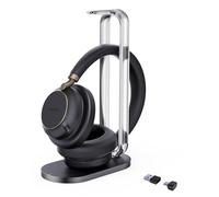 Yealink BH 76 Plus Casque avec Support de Charge UC Black USB-C/A