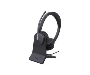 Yealink BH70 Dual Headset USB-A Teams avec Station d'Accueil - Binaural, Bluetooth 5.2, Portée 50m, Autonomie 43h, Réduction de Bruit Active, 3 Microphones