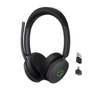 Yealink BH74 ANC Casque Bluetooth sans Fil, 6 Microphones avec Réduction, Casque PC sans Fil, autonomie de 32 h en Conversation, certifié Microsoft Teams et Zoom pour Les espaces de Travail Ouverts
