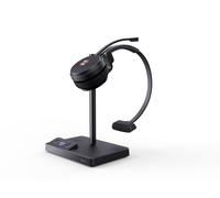 Yealink WH62 - Micro-casque mono sans fil DECT, Certifié Microsoft Teams (avec station de travail)