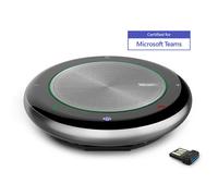 Yealink CP700 MS + Dongle BT50 Haut-parleur portable Optimisé Teams multi-connecté avec son HD et dongle USB pour petites réunions