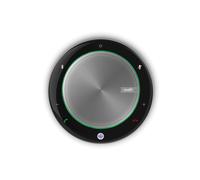 Yealink CP900+BT50 Haut-parleur Conférence USB & Bluetooth 4.0, Portée 30m, Batterie 2450mAh (Autonomie 12h), Noir/Gris, 132.5x132.5x35.5mm