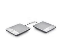 Yealink Microphone de conférence CPE90 – Compatible CP960 – Filaire, Annulation d'écho – Argent
