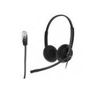 yealink ecouteur binaural a large bande pour telephone ip yhs34 lite dual