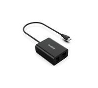 Yealink EHS60 Adaptateur d'Interface RJ45/RJ9 pour Casques Sans Fil Yealink WH62/WH63 et Téléphones IP Cisco/Avaya/Poly/Grandstream - Micro-USB Noir