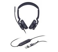 Yealink Casque UH46 Dual UC USB-C/A – Son exceptionnel pour professionnels – Réf. 1308183