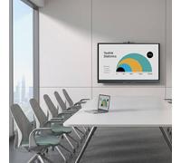 Yealink MeetingBoard C EDLA Écran interactif BYOM 75'' Écran interactif tout-en-un de 75 pouces avec Android 15, Google EDLA, caméra 4K de 50 MP, 8