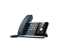Yealink MP54 Microsoft Teams Edition Téléphone IP Gris, Écran LCD 4" 800x480 Touch, Android 9.0, Gigabit Ethernet, PoE, Codecs Voix multiples, Compatible Aide Auditive