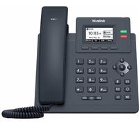 Yealink SIP-T31 Téléphone SIP, 2.3" 132x64 LCD rétro-éclairé, 2 x comptes SIP, 100M Eth