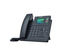 Yealink SIP-T33G Téléphone IP 4 Lignes Gris - Écran LED 2.4" 320x240, Répertoire 1000 Contacts, Gigabit Ethernet, PoE, Codecs G.711/G.722