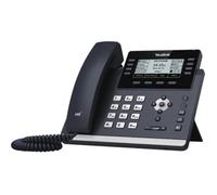 Yealink Téléphone IP SIP-T43U filaire avec câble, montage mural, gris classique