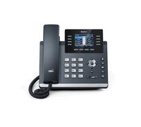 Yealink SIP-T44U Téléphone IP 8 Lignes Gigabit Ethernet WiFi Ecran LCD 2.8" 320x240 PoE Répertoire 1000 Entrées Gris