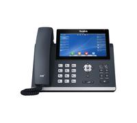 Yealink SIP-T48U Téléphone IP Gris, écran LED 7" tactile 800x480, Gigabit Ethernet, WiFi, Bluetooth, 16 comptes VoIP, PoE, codecs audio avancés.