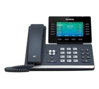 Yealink SIP-T54W IP phone Black Wired handset LCD 10 lines Wi-Fi SIP-T54W, Black, Wired handset, Buttons, Desk/Wall, In-band,Out-of band,SIP