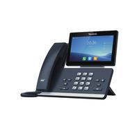 Yealink SIP-T58W Téléphone IP Gris, combiné filaire, écran LCD 7" tactile 1024x600, Wifi, Bluetooth 4.2, PoE, codecs G.7xx, 12 comptes VoIP