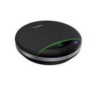 Yealink SP96 Enceinte Portable Conférence, Bluetooth Haut-Parleur avec portée de 100ft, 6 micros ANC, autonomie d'appel de 26H,pour Salle de réunion de 8 Personnes, Support en Guirlande