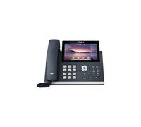 SIP-T48U - Téléphone VoIP - (conférence) à trois capacité d'appel - SIP, SIP v2, SRTP - 16 lignes - gris classique