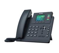 Yealink Téléphone fixe SIP-T33G – 4 lignes LED – Gris