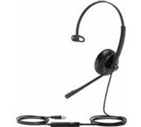 Yealink UH34 Lite Mono - Micro-casque - sur-oreille - filaire - USB - noir - Certifié pour Microsoft Teams Noir G