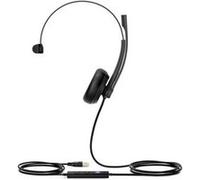 Yealink UH34 Mono Teams - Micro-casque - sur-oreille - filaire - USB - noir Noir G