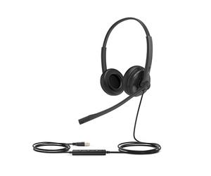 Yealink UH34 SE Dual Casque Avec fil Arceau Bureau/Centre d'appels Noir