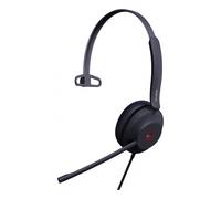 Yealink UH37 Mono Teams Casque Avec fil Arceau Bureau/Centre d'appels Noir