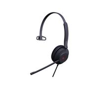 Yealink UH37 Mono Teams Casque Filaire USB Type-C/Type-A Noir, Arceau Bureau/Centre d'appels, Microphone Anti-bruit, 20-20000Hz, 32 Ohm