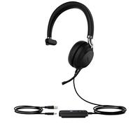 Yealink Casque UH38 Mono Teams – Fil/sans-fil Bluetooth, Bureau/Centre d'appels Noir