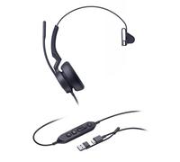 Yealink Casque filaire UH46 USB-C/A – Certifié pour Microsoft Teams – Mono