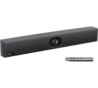 Yealink UVC40 E2 Système de caméra USB pour salle de conférence Ultra HD 4K Objectif grand angle 120° 8 microphones intégrés Encadrement automatique Suivi haut-parleur et webcam d'exposition