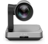 Yealink UVC84 Caméra de vidéoconférence - Caméra PTZ 4K UHD, zoom optique 12x, zoom total 36x, intégration audio, cadrage automatique, champ de vision large 80°, télécommande, USB, Ethernet