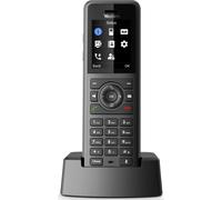 YEALINK W57R Combiné Robuste pour IPPhone SIP DECT, écran Couleur 1,8", Voix HD, jusqu'à 40 Heures de Conversation, 575 Heures en Veille, Alarme vibrante