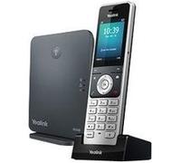 Yealink W60P - Téléphone VoIP sans fil - IP-DECT\GAP - (conférence) à trois capacité d'appel - SIP, SIP v2 - 8 lignes Noir G